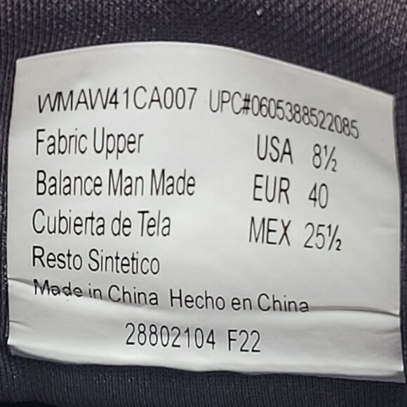 Athletic Works Women's Gray Memory Foam Slip On Sneakers US Size 8.5 - Picture 8 of 8